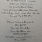 Leena Väisänen - Lapsen menetys: perheen suru ja toipuminen - pikkukuva 2