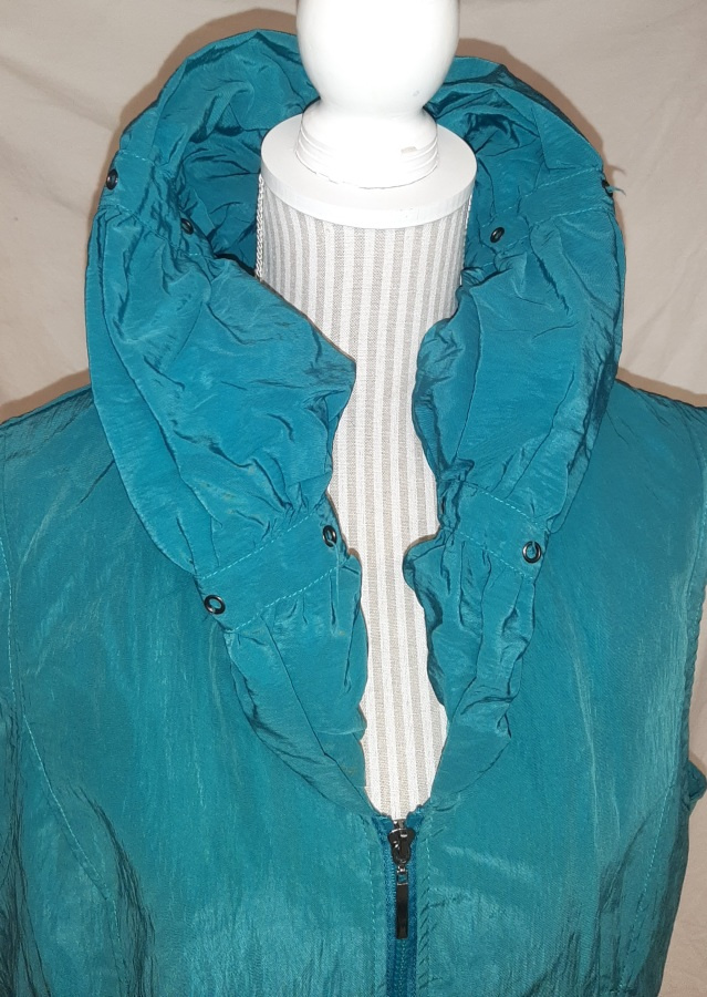 Turkoosi hihaton mekko 3XL 46 48 pluskoko