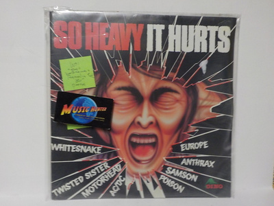 V/A - SO HEAVY IT HURTS UUSI SS 1. PAINOS LP