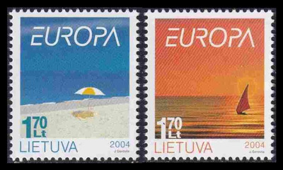 Liettua 842-3 ** Europa loma (2004)