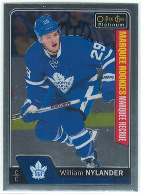 16-17 O-Pee-Chee Platinum #155 William Nylander RC