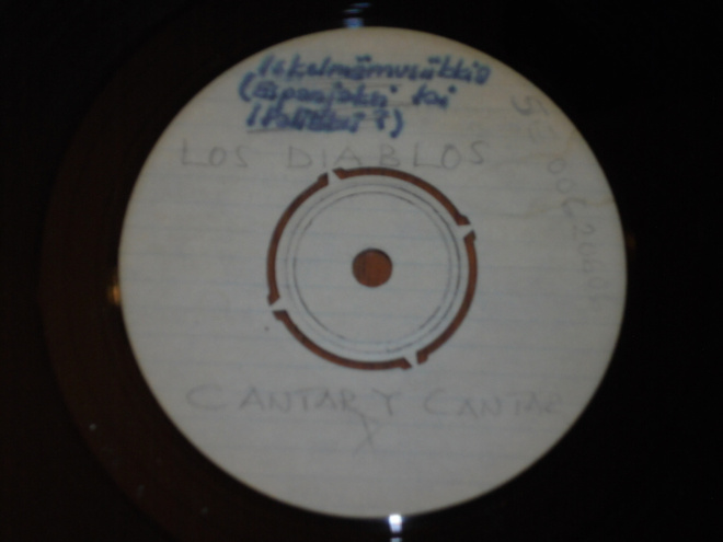 7" Los DIABLOS - Cantar Y Cantar - single 1970 KOELEVY EX-