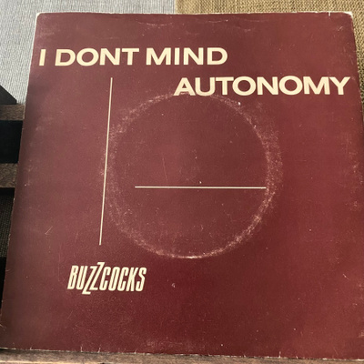 BUZZCOCKS: I Dont MInd * Autonomy * UK 1978