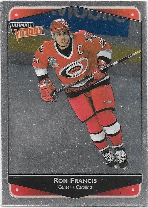 1999-00 Ultimate Victory #16 Ron Francis Carolina Hurricanes