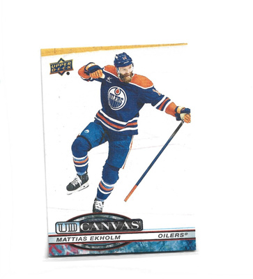 MATTIAS EKHOLM - OILERS - CANVAS #C-53 UD 2025-26
