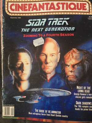 Cinefantastique September 1990 - Star Trek: NG