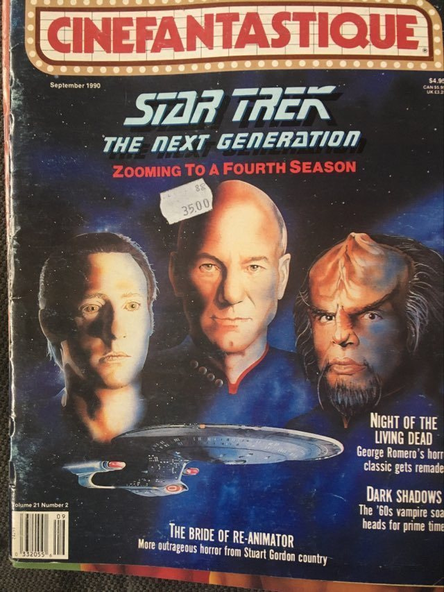 Cinefantastique September 1990 - Star Trek: NG