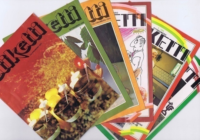 Etiketti (Alko) lehti 1977-1989 (valikoima)