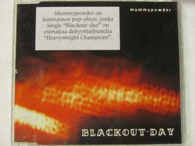 Mummypowder • Blackout Day CD-Single