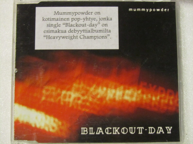 Mummypowder • Blackout Day CD-Single