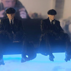 Peaky Blinders -teemainen istuva hahmo, noin 10 cm - pikkukuva 2