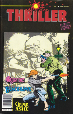Thriller 2/1989 Cinder&Ashe, Question, Blackhawk