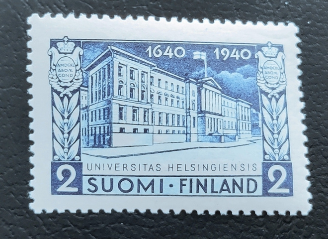 1940 Helsingin yliopisto 300 vuotta 2 mk **