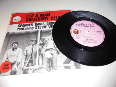 7" Spencer Davis Group-I'm a man / Somebody Help Me