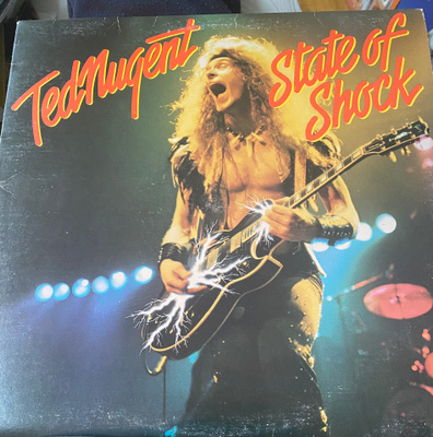 Ted Nugent: State of Shock 1979 LP