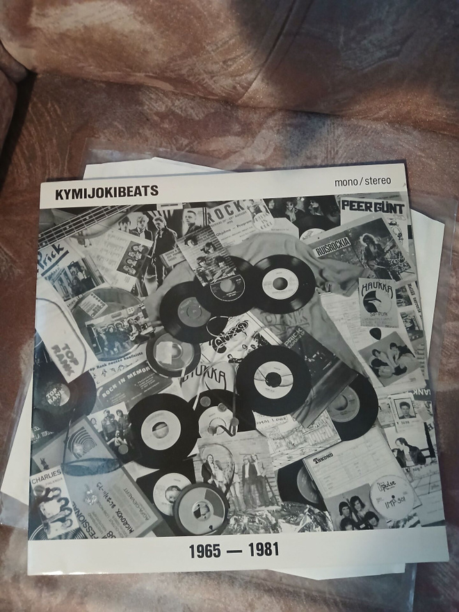 Kymijokibeats LP 1965-1981 + LIITE RARE!