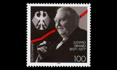 Saksa 1904 ** Ludwig Erhard, poliitikko (1997)
