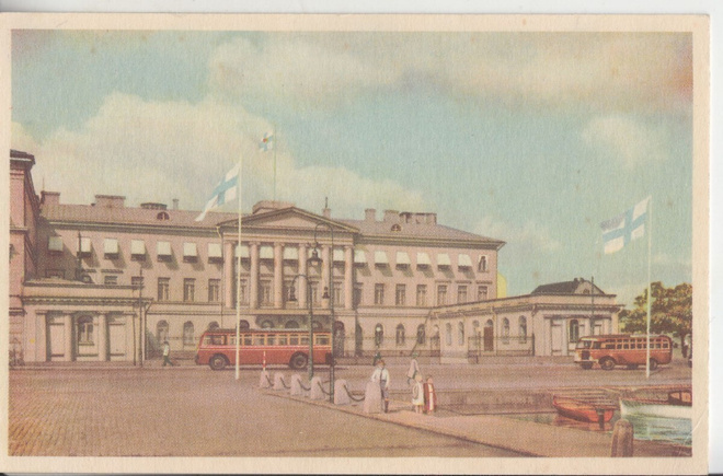 Helsinki presidentinlinna käyttämättömänä