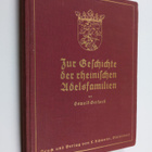 Oswald Gerhard : Zur Geschichte der rheinischen Adelsfami... - pikkukuva 1