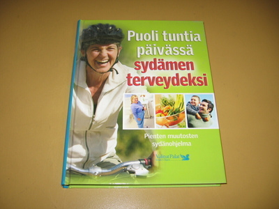 kirja 1/2 tuntia päivässä sydämen terveydeksi.