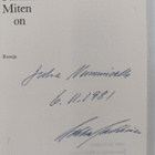 Pekka Parkkinen : Miten on : runoja (signeerattu, tekijän... - pikkukuva 3