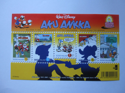 Aku Ankka 2001 pienoisarkki LaPe BL26