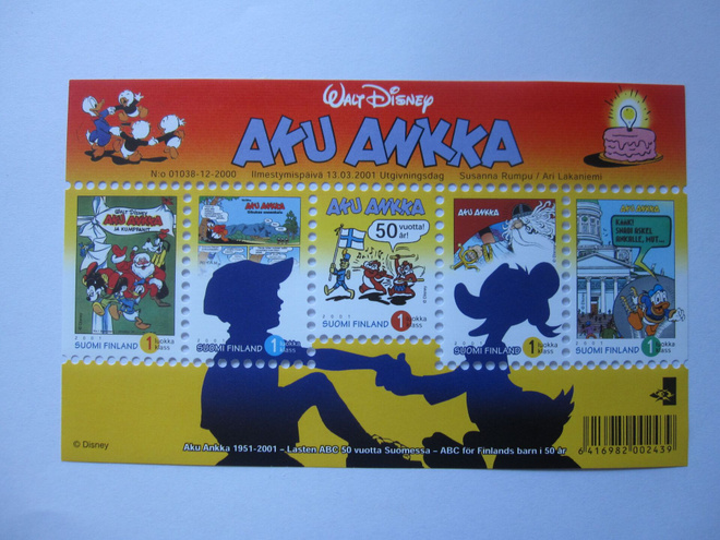Aku Ankka 2001 pienoisarkki LaPe BL26