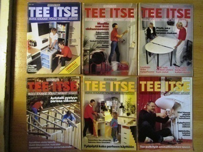 TEE ITSE- lehtiä.2,00€ kpl