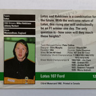 1992 Grid Motorcard #12 Mika Häkkinen Rookie - pikkukuva 2