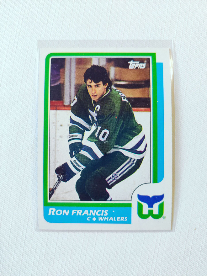 86-87 Topps - Ron Francis