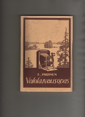 Piirinen: Valokuvausopas, Kirja 1924, 2.p., nid., K3 +