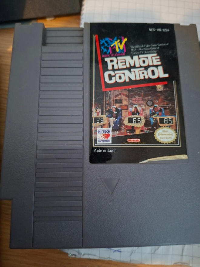 NES MTV Remote Control USA