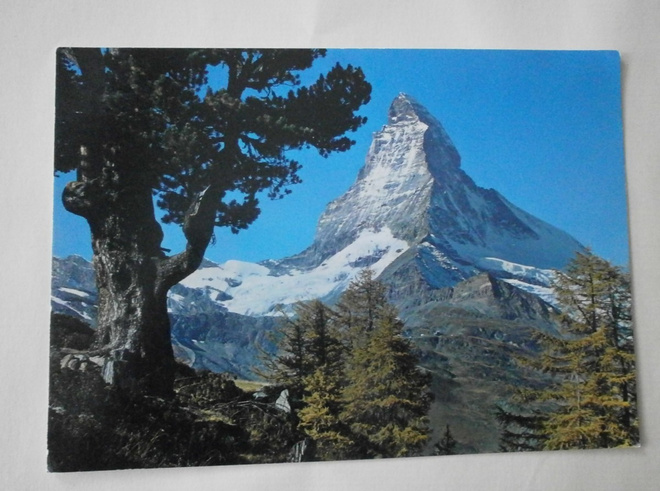 Matterhornin huippu, Zermatt, väripk, ei p.