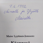 Maire Lyytinen-Jonsson : Käenpesä (signeerattu, tekijän o... - pikkukuva 3