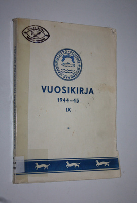 Vuosikirja 1944-45 IX
