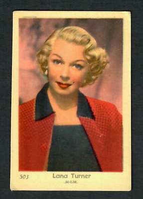 Keräilykuva - Lana Turner 503 M.G.M.