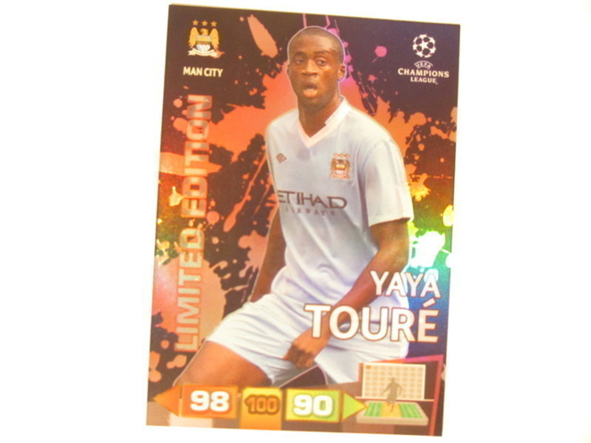 Adrenalyn XL CL 2011-12 limited edition Yaya Toure
