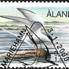 Åland 2000  Lintuja  1,80 mk EP alareuna LOISTO LaPe 168 - pikkukuva 1