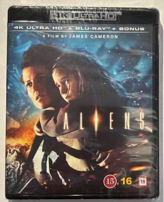 Aliens - 4K ULTRA HD + Blu-ray + Bonus, uusi