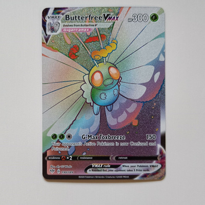 Pokemon kortti Butterfree Vmax 190/189