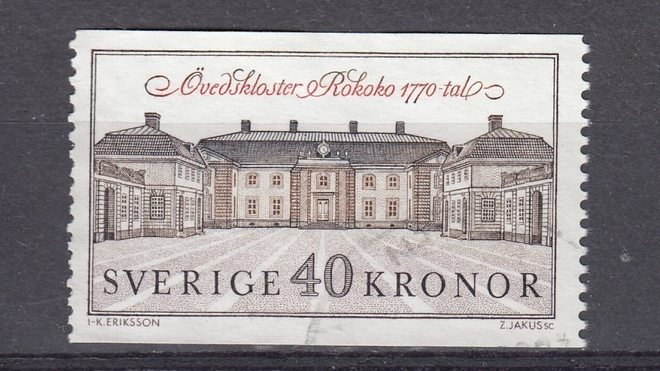 Ruotsi 1990 Fa 1559 Övedsklosterin linna