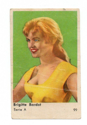 Purkkakuva Hellas Serie A n:o 99 BRIGITTE BARDOT