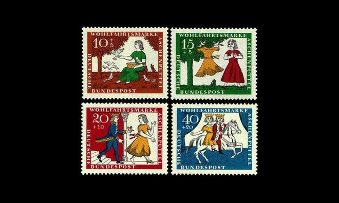 Saksa 485-8 ** Grimmin veljesten satuja (1965)