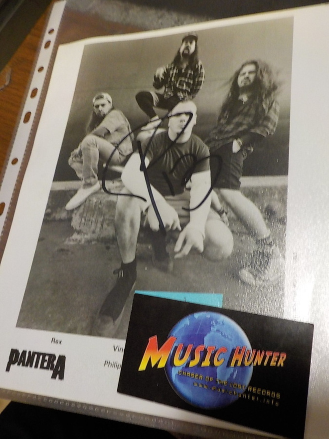 PANTERA B/W PROMOKUVA  ANSELMON NIMMARILLA