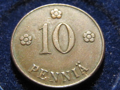 10 penniä 1920