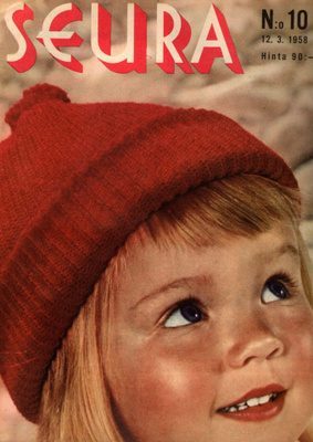 Seura n:o 10 1958 Gary Cooper. Liisa Tuomi. Pirkko & Suomen