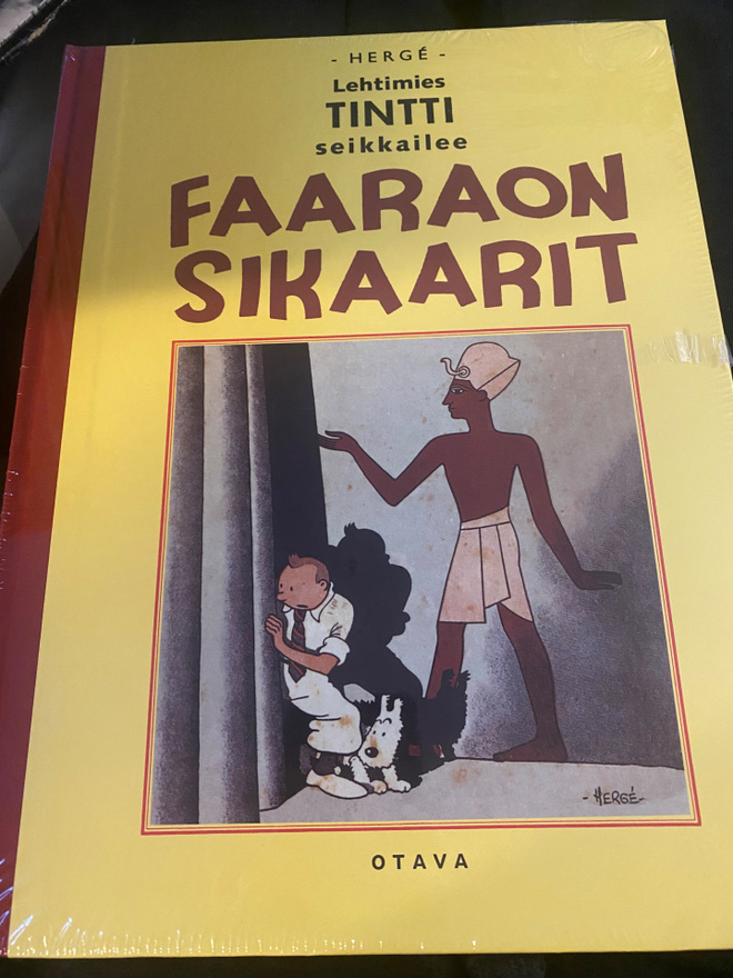 Lehtimies Tintti seikkailee: Faaraon sikaarit