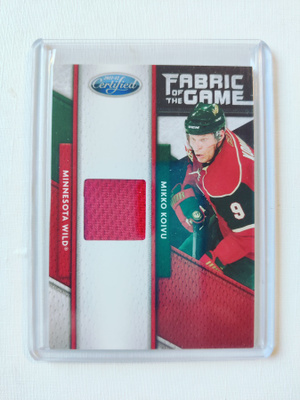 Mikko Koivu - 11-12 Certified Fabric of the Game /99
