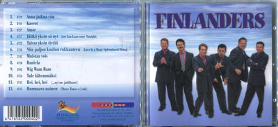 FINLANDERS . CD-LEVY . ANNA JATKUA YÖN