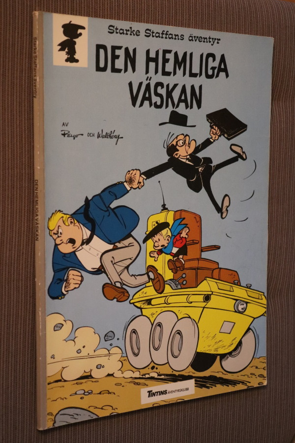 Peyo : Den hemliga väskan ( 1977 Starke Staffans äventyr )